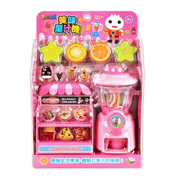 風車圖書 FOOD超人  21 x 7.7 x 30.5cm  美味果汁機 粉色  1組