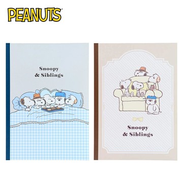 【日本正版】史努比 B5 橫線筆記本 日本製 定頁筆記本 固頁筆記本 筆記本 記事本 Snoopy PEANUTS
