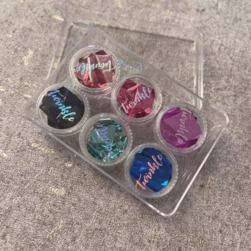 🚚台灣出貨🚚 超薄金箔 雙面超柔服帖ins時髦彩色美甲飾品套裝