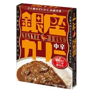 明治製菓 銀座カリー 中辛 180g×30個入