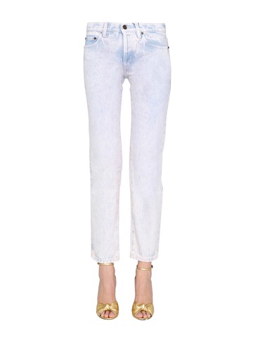 saint laurent low waist denim jeans