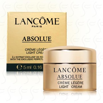 LANCOME蘭蔻 絕對完美黃金玫瑰修護乳霜輕盈版5ml