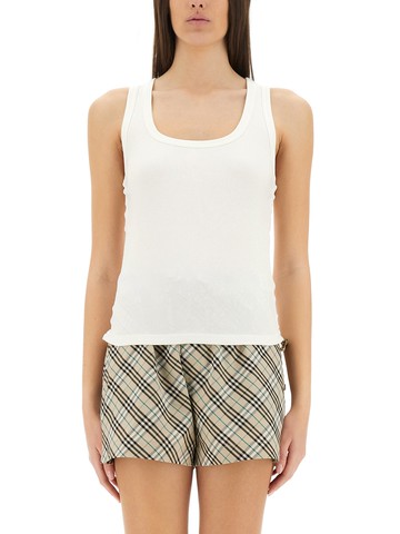 burberry cotton tank top