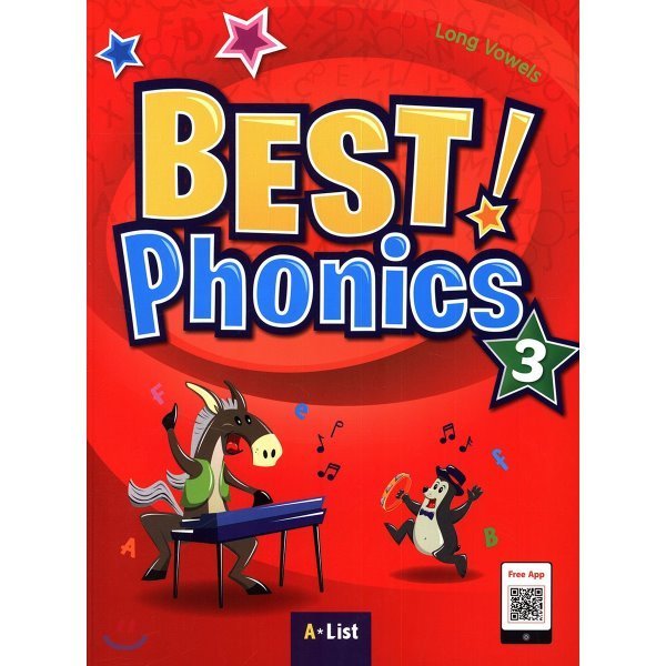 Best Phonics 3: Long Vowels (Student Book with App：音声ダウンロード式)