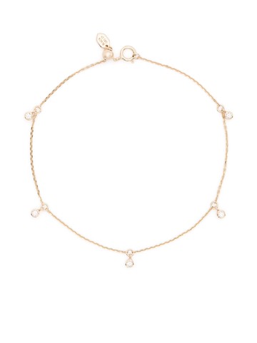 Maria Black - 14kt yellow gold Moreno diamond charm bracelet - women - 14kt Yellow Gold/Diamond - 19
