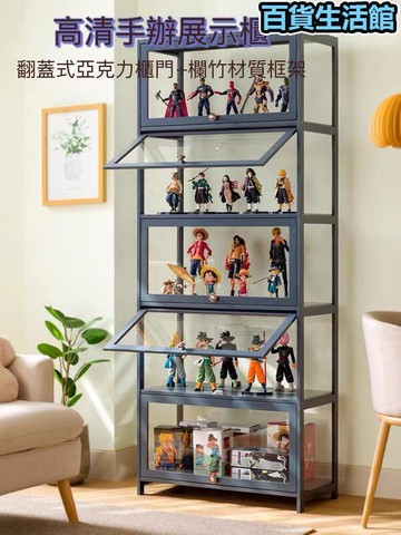 熱賣??模型展示櫃 手辦展示櫃 亞克力收納櫃 玻璃透明防塵陳列櫃 樂高玩具亞克力收納盒 展示櫃 收藏櫃