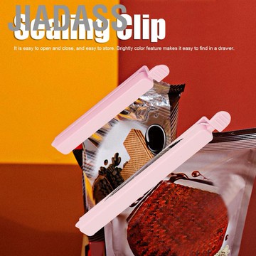 Jiadass JIADASS食品密封夾具工具零食夾夾便攜式可重複使用的廚房（綠色）