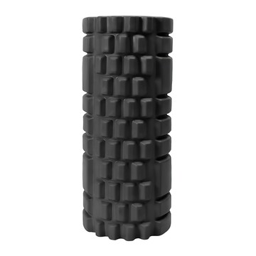 DREAMCATCHER 捕夢網 加長瑜珈按摩滾筒 加厚平牙款  適合運動後伸展 舒緩肌肉 調整瑜珈姿勢  45cm  黑色  1個