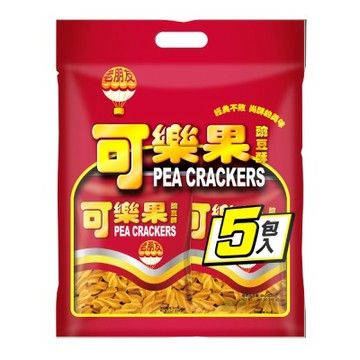 可樂果 豌豆酥-古早味量販包(48gx5包/袋)