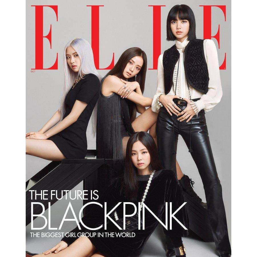 ☆30％OFF☆米国版 英語 雑誌 Elle US 2020年 10月号 BLACKPINK
