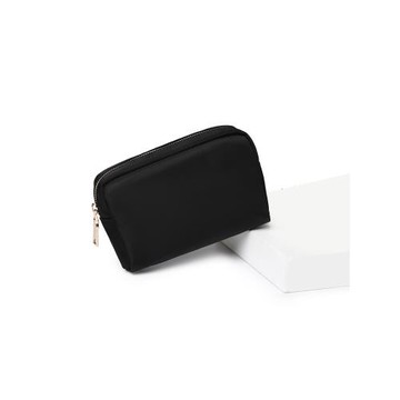 YONBEN/元本良廠尼龍化妝包便攜ins高級感簡約時尚純色收納袋