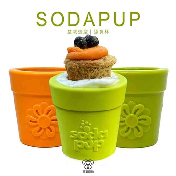【現貨 快速出貨】美國 SODAPUP 盆栽 罐 舔食杯 橡膠咀嚼球 啃咬玩具 藏食玩具 益智玩具 抗焦慮玩具｜ RBB