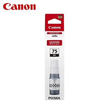 【CANON】GI-75 BK 原廠連供黑色墨水 適用 GX1070 GX2070