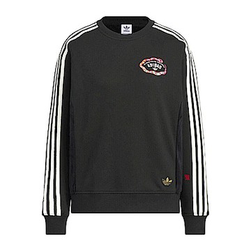 Adidas LNY W Crew JL8423 女 長袖上衣 休閒長袖 CNY新年 黑