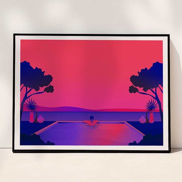 夢想假期 |藝術打印 (A2)