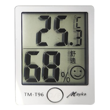 Mayka 明家 電子溫濕度計 TM-T96  1個