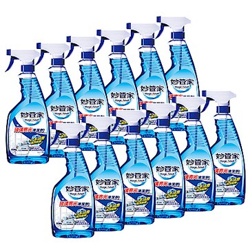 【妙管家】玻璃亮光清潔劑噴槍650g (12入/箱)