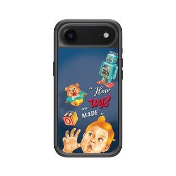 iPhone Air Mod NX -邊框背蓋組合 (相機按鈕) 黑 - 山羊先生 - 玩具工作室