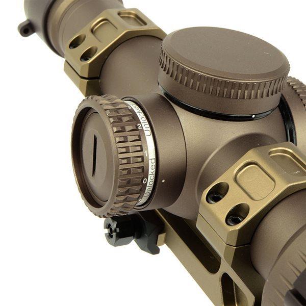 ARROW OPTICS 1-6x24 RAZOR HD GenII-E タイプ ライフルスコープ マウントセット DE ハードケース付き