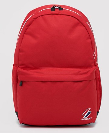 Superdry Men's Men's Sportstyle Montana Rucksack Red / Risk Red - Size: 1SIZE