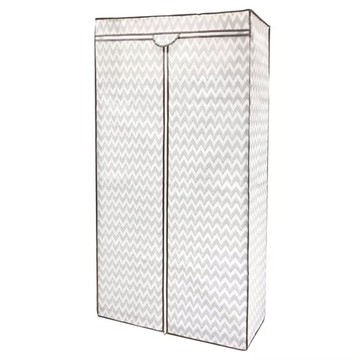 巧易收 樂活多彩衣櫥套 透氣 防塵 美觀  約90x45x180cm±2cm  1個  1入