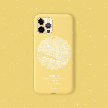巴黎 旅行地圖系列 防摔手機殼 不只蘋果更多安卓 CSBF15