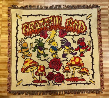 【限量現貨】Grateful GOD KOKOPELLI 迷幻靈魂限定毯