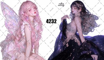 original sticker no.4232 人物貼紙 原創貼紙 原創人物貼紙 裝飾貼紙 cotton melody