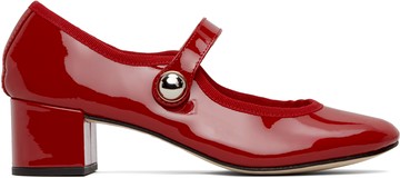 Repetto 红色 Fabienne 玛丽珍鞋