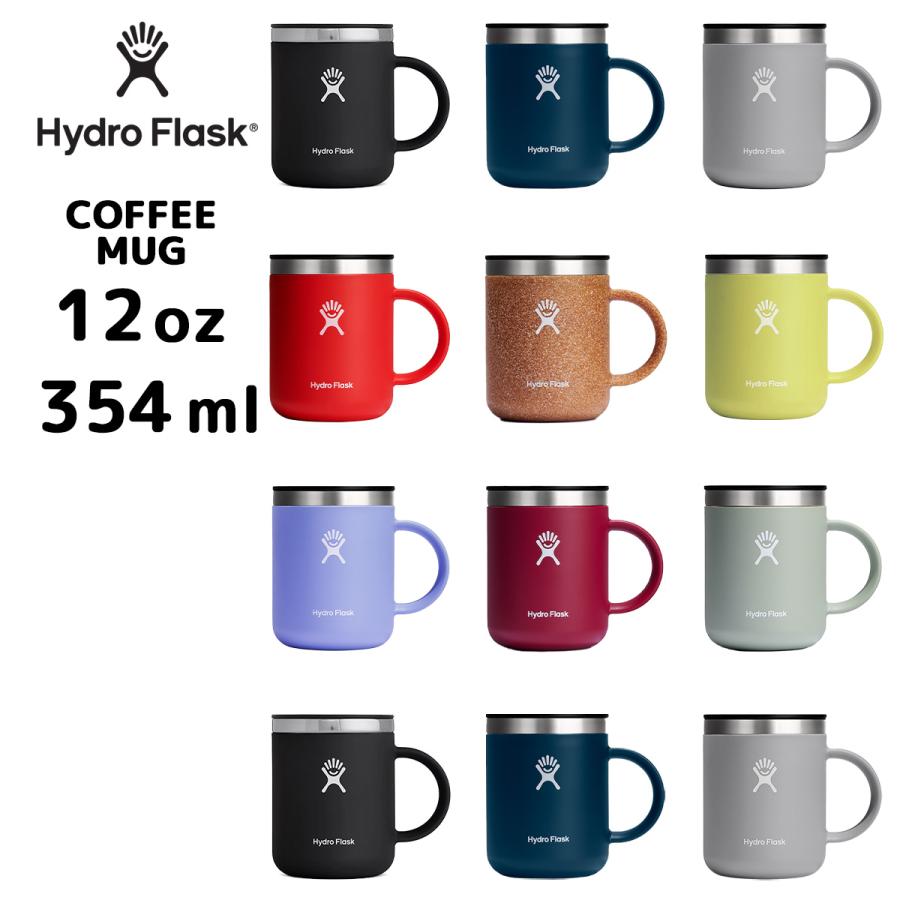 Hydro Flask CLOSEABLE COFFEE MUG 12oz 354ml Black