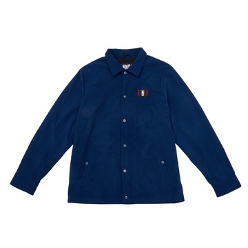 NBA 貼布 燈芯絨 落肩 教練外套