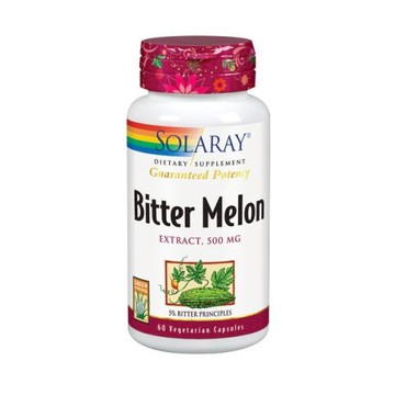Bitter Melon Fruit Extract 60 Caps by Solaray