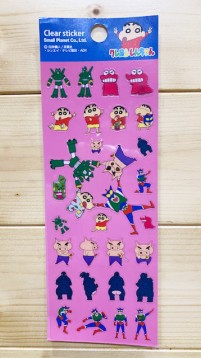 【震撼精品百貨】蠟筆小新_Crayon Shin-chan~蠟筆小新貼紙-粉*43126