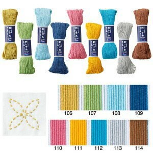 手作森林 日本製 Olympus 刺子繡線 繡線 100m 刺子繡 刺繡