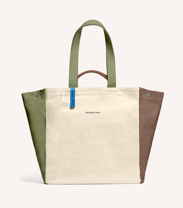 【客製化禮物】16盎司巧克力抹茶Library Tote 重磅帆布托特書袋