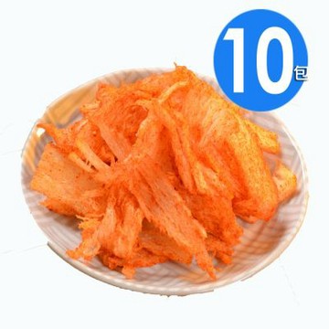 【華得水產】麻辣魷魚片 x10包(110g/包)