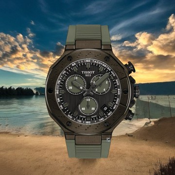 TISSOT 天梭錶 官方受權 T-Race Quartz Chronograph 競速時尚運動錶 男錶 手錶-T1414173706102