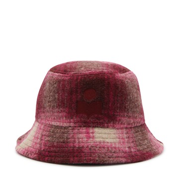 Isabel Marant - Fuchsia Wool Blend Haley Bucket Hat