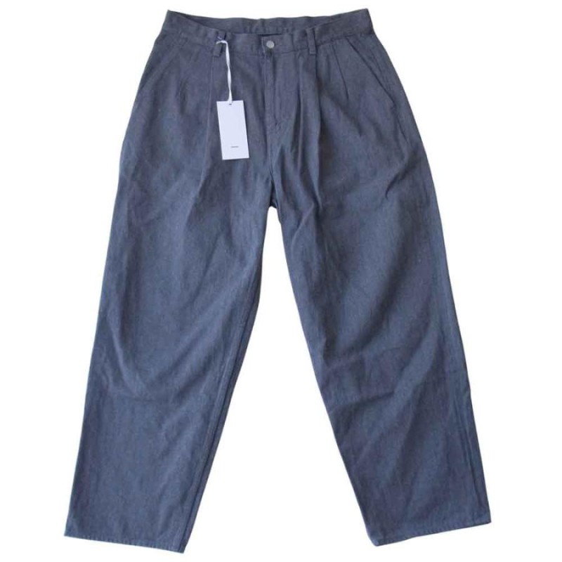 GRAPHPAPER グラフペーパー 20SS GM201-40095B COLORFAST DENIM