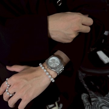 ☆LimeLight☆ 高級感 百搭 韓風 珍珠手鍊 手鍊 飾品 彈性 INS Y2K 復古 ins戒指 男女手鍊