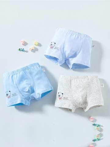 兒童內褲男平角純棉青少年小童男孩夏天1短褲2歲薄款女童寶寶男童