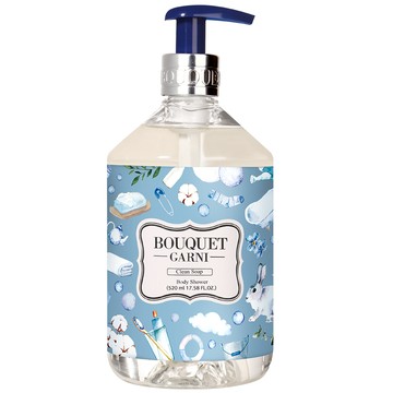 BOUQUET GARNI 沐浴乳  清新皂香  520ml  1瓶