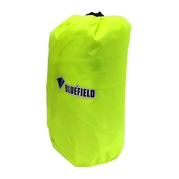 BLUEFIELD 藍色領域 越雨連體雨衣 螢光綠 210T滌絲紡  S 衣長135cm 袖長76cm  1件
