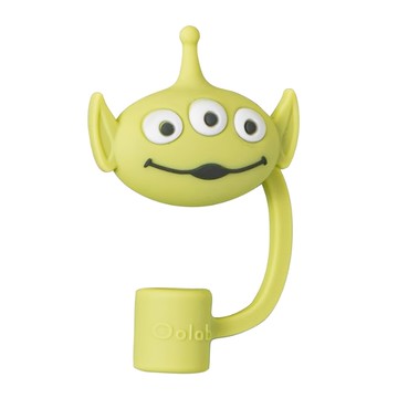 Oolab 良杯製所 繪想年代系列 矽膠防塵 細 吸管蓋 三眼怪限定款  1個  1個