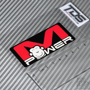 【叫小賀】猴子彎彎管 防燙蓋 猴子工廠貼紙 monkey power車貼 車貼