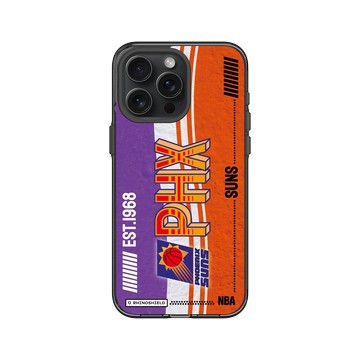 iPhone 15 Pro Max Clear 酷墨灰 - NBA - 復古球員卡-鳳凰城太陽 Phoenix Suns - Vintage Card