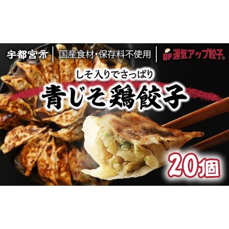 ふるさと納税 宇都宮餃子　青じそ鶏餃子　保存料不使用 栃木県宇都宮市