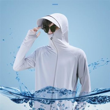 宇帝用品戶外五合一冰絲防曬衣2025新款男士外套夏季薄款連帽男裝