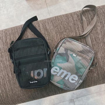 SUPREME SHOULDER BAG 網格 反光 側背包 共四色