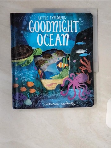 【書寶二手書T8／少年童書_TTD】Goodnight Ocean (Little Explorers)_Becky Davies; Carmen Saldana